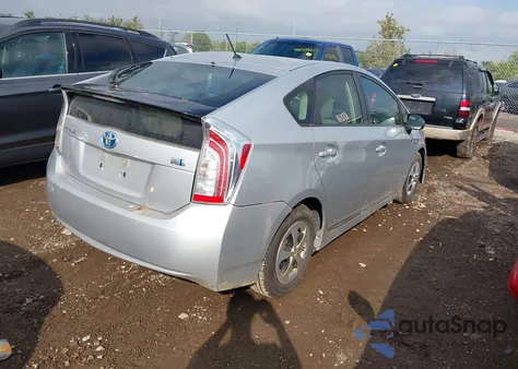 2012 Toyota Prius Two from USA, damaged, VIN JTDKN3DUXC5501655